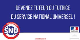 Devenez tuteur ou tutrice du service national universel (SNU)